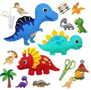 Forest Creatures DIY Felt Sewing Kit for Kids – Creative and Educational Craft Project - Home Kartz