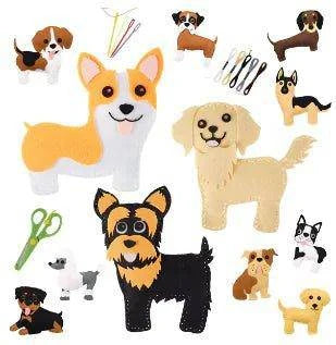Forest Creatures DIY Felt Sewing Kit for Kids – Creative and Educational Craft Project - Home Kartz