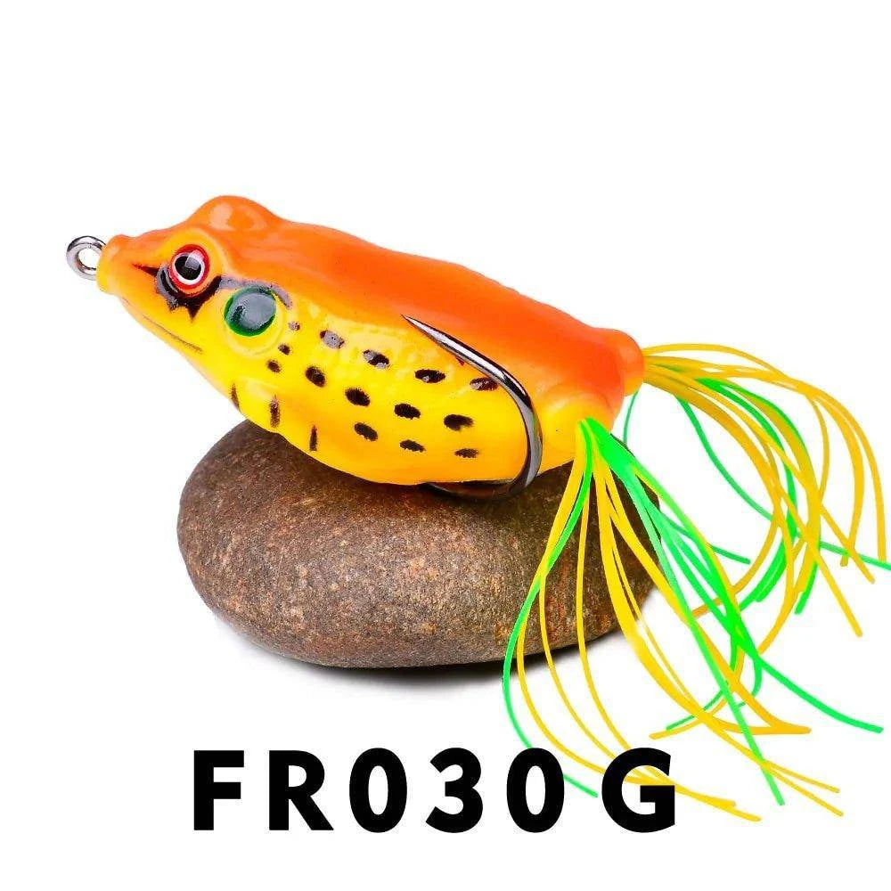 Frog Lure Soft Tube Bait Plastic Fishing Lure with Fishing Hooks - Home Kartz