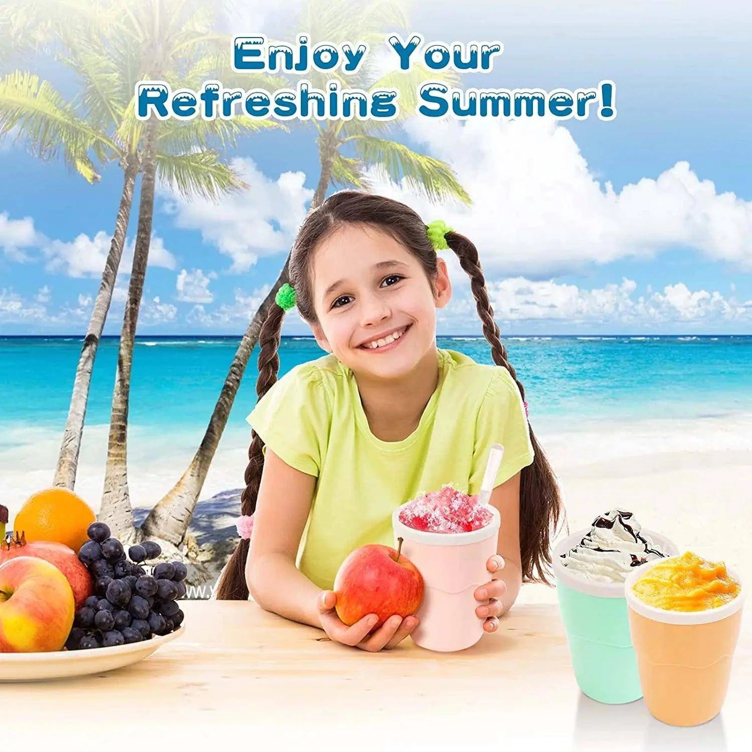 Frosty Smoothie Maker: Quick Freeze for Perfect Icy Drinks Every Time - Home Kartz
