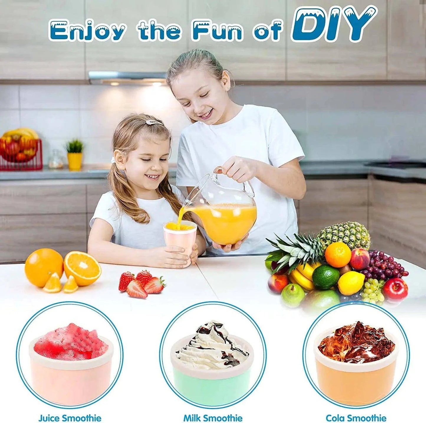 Frosty Smoothie Maker: Quick Freeze for Perfect Icy Drinks Every Time - Home Kartz
