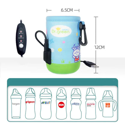 The Ultimate Baby Bottle Warmer: Your Portable, Smart Solution for Perfectly Warm Bottles On-the-Go – Also a Best Bottle Sterilizer!