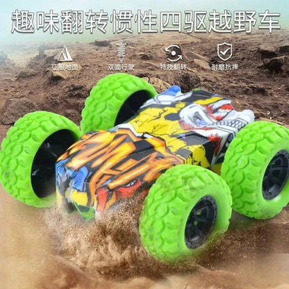 Enjoy Endless Fun with Fun Double-Side Vehicle Inertia Toy Car - Home Kartz