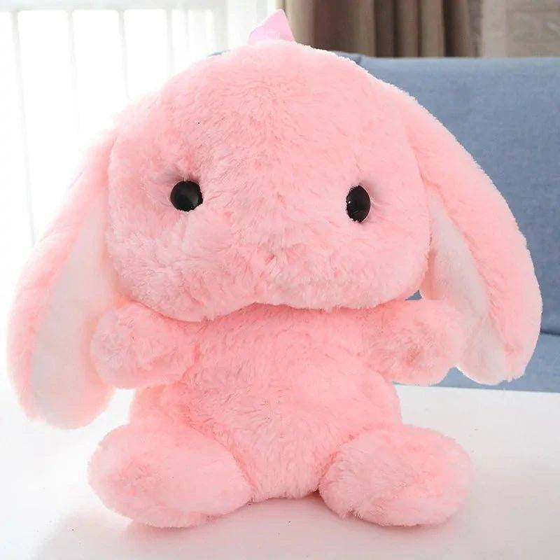 Japanese Cartoon Stuffed Rabbit Backpack - Kawaii Hairy Bunny Toy - Home Kartz