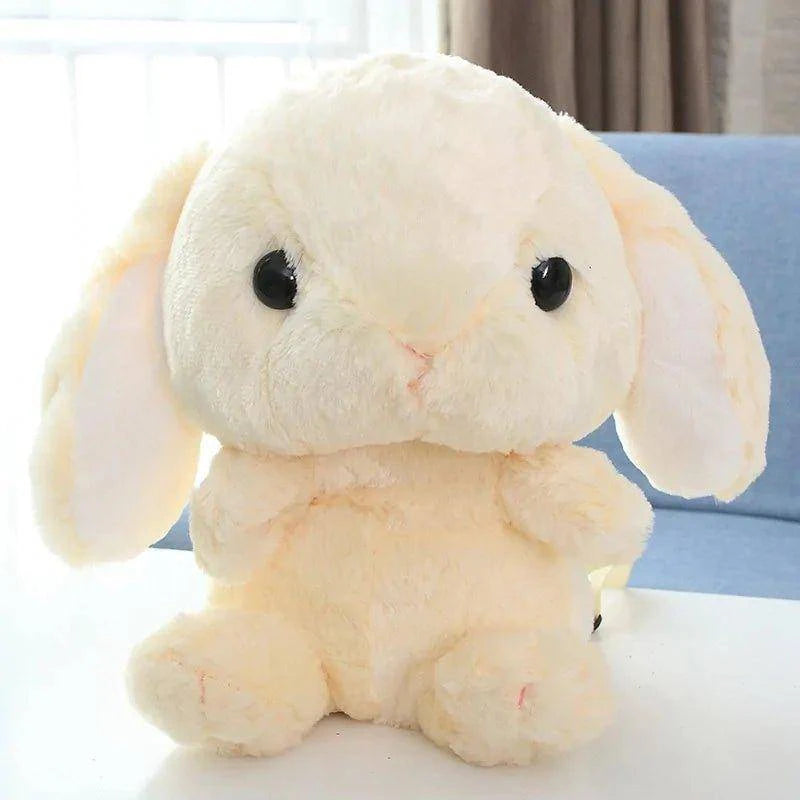 Japanese Cartoon Stuffed Rabbit Backpack - Kawaii Hairy Bunny Toy - Home Kartz