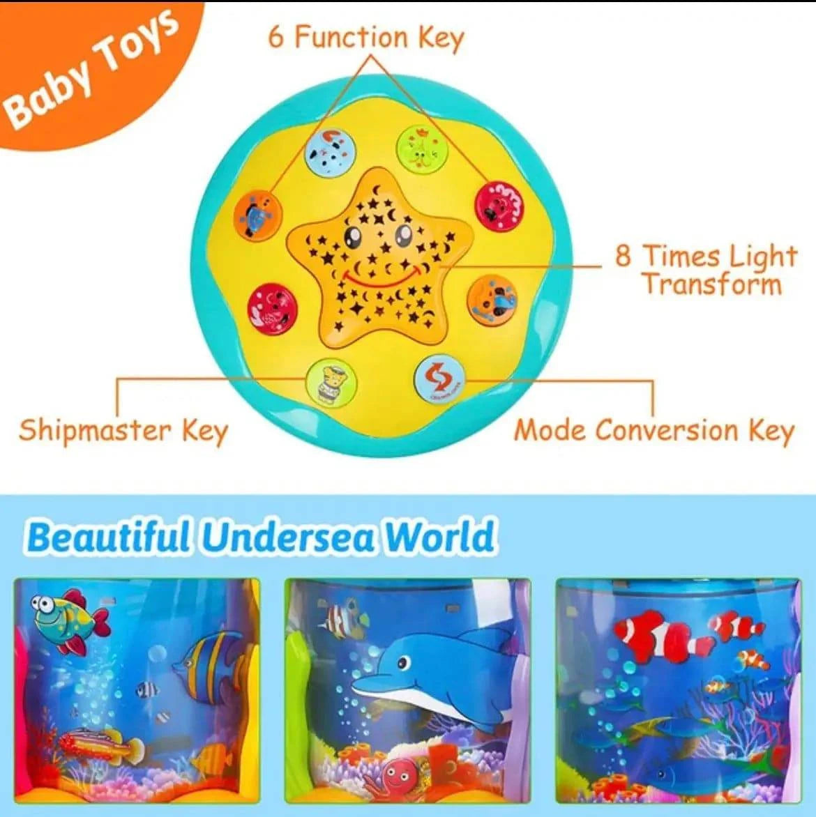 Ocean Wonder Spinner Wheel Toy: A Mesmerizing Aquatic Adventure for All Ages 🌊 - Home Kartz