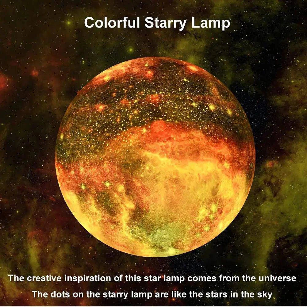 Galaxy Moon Lamp: Illuminating Elegance