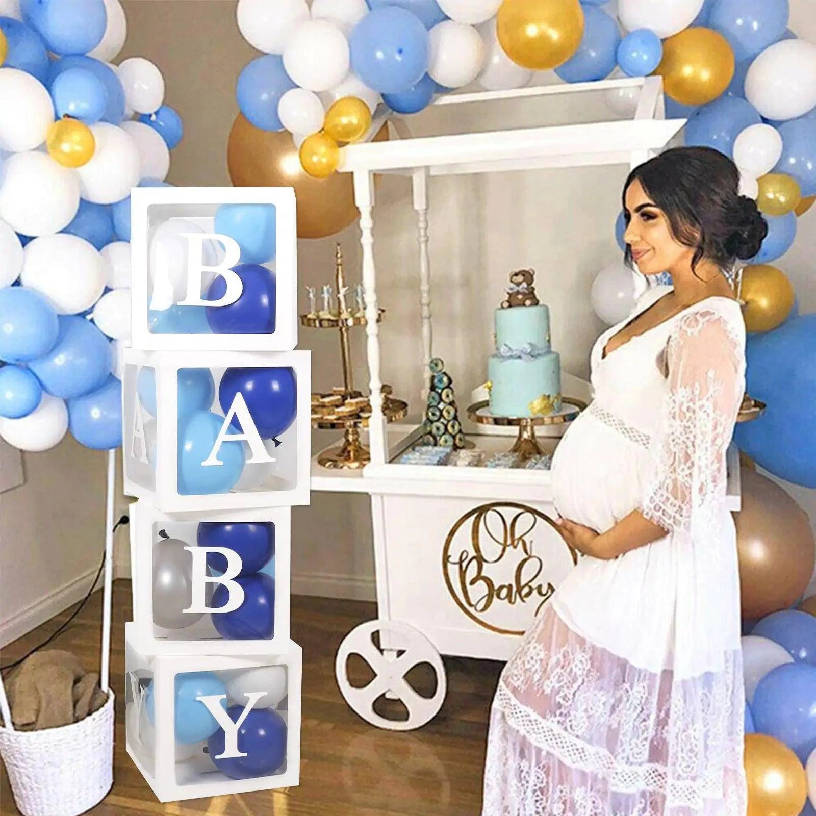 Enchanting Gender Reveal Balloon Box for Memorable Baby Showers - Home Kartz