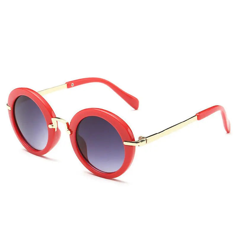 ✨ Timeless Style, Total Protection: Introducing the Classic Metal Round Kids' UV400 Sunglasses! ✨ - Home Kartz