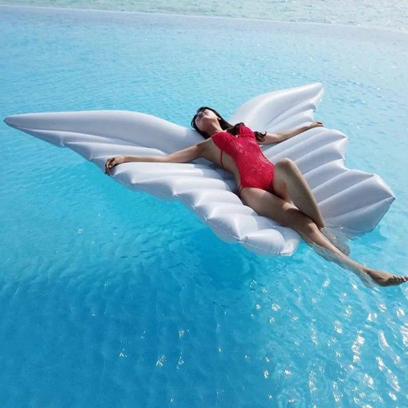 Luxurious Giant Butterfly Wings Inflatable Pool Float – Stylish Relaxation - Home Kartz