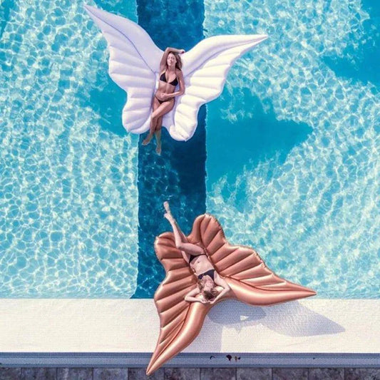 Luxurious Giant Butterfly Wings Inflatable Pool Float – Stylish Relaxation - Home Kartz