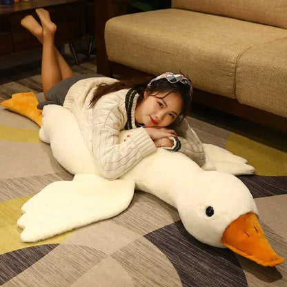 Giant Duck Plush Toy – Soft Cuddle Companion for Comfort and Style - Home Kartz