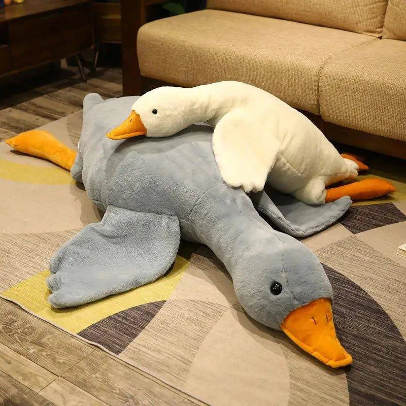 Giant Duck Plush Toy – Soft Cuddle Companion for Comfort and Style - Home Kartz