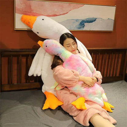 Giant Duck Plush Toy – Soft Cuddle Companion for Comfort and Style - Home Kartz