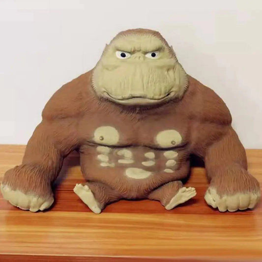 Embrace Stress Relief and Sensory Delight with Orangutan Fidget Squishy Toy - Home Kartz