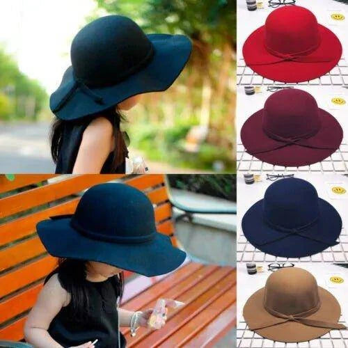 Stylish Girls Kids Bowknot Hat – Ultimate Sun Protection & Comfort - Home Kartz