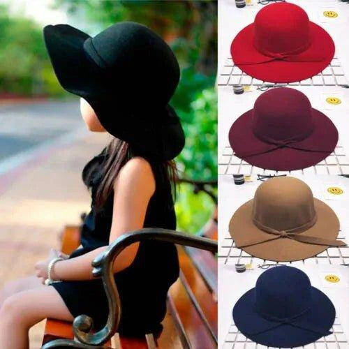 Stylish Girls Kids Bowknot Hat – Ultimate Sun Protection & Comfort - Home Kartz