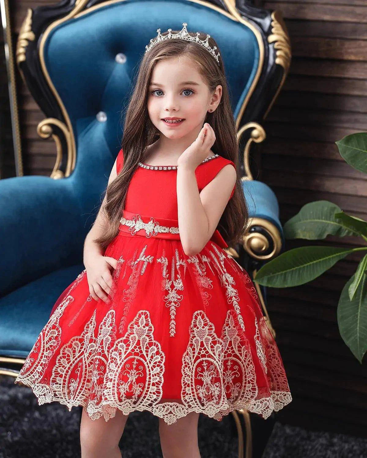 Girls Christmas Sequin Tutu Princess Dress - Make Her Holiday Shine Bright! - Home Kartz