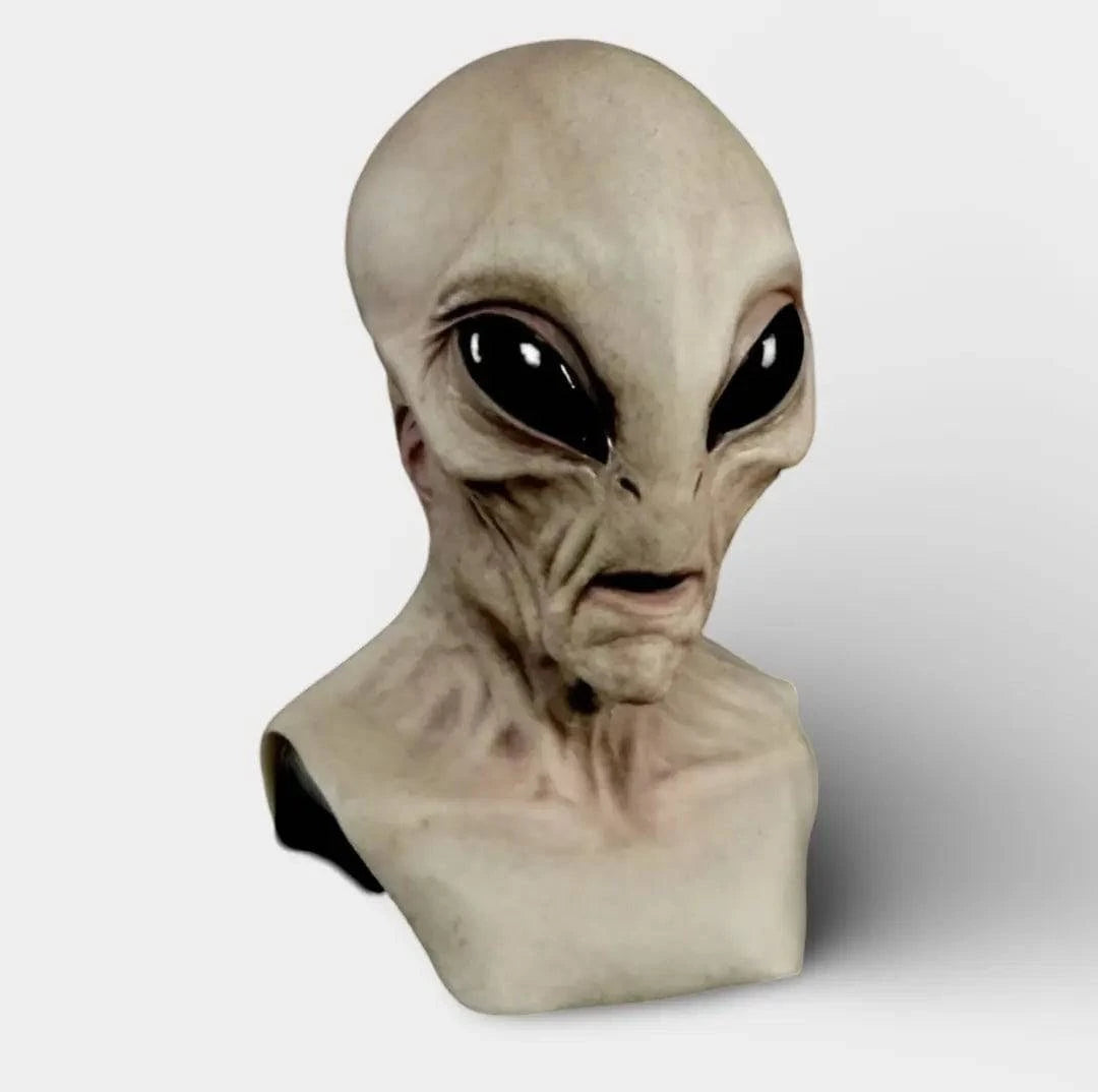 Realistic Alien Mask – Perfect for Halloween & Cosplay Events - Home Kartz
