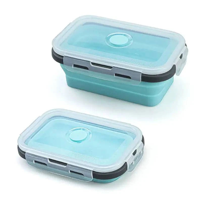 Collapsible Bento Box – Versatile Silicone Food Storage Containers for All Temperatures - Home Kartz