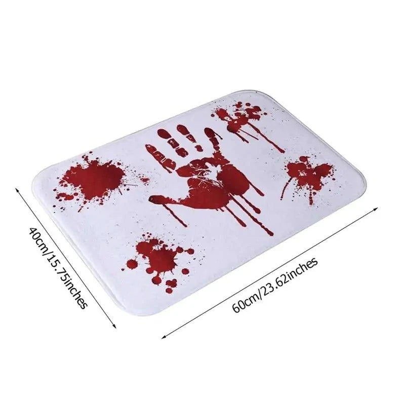 Halloween Bloody Door Mat – Scare Your Guests with Bloody Realism! - Home Kartz