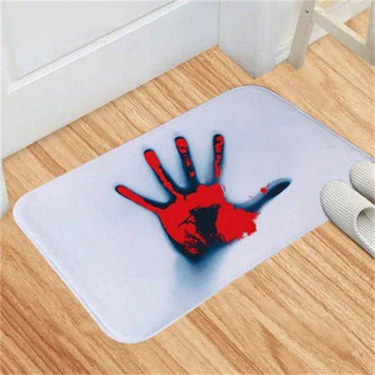 Halloween Bloody Door Mat – Scare Your Guests with Bloody Realism! - Home Kartz
