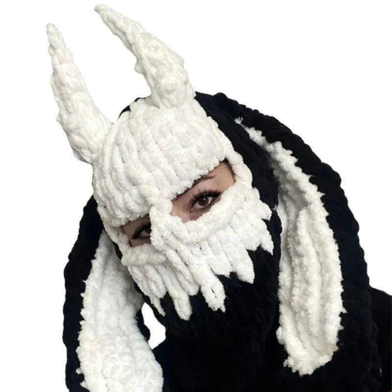 Stay Warm and Spooky with Our Halloween Knitted Balaclava Hat – The Perfect Halloween Accessory! - Home Kartz
