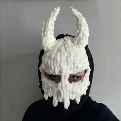 Stay Warm and Spooky with Our Halloween Knitted Balaclava Hat – The Perfect Halloween Accessory! - Home Kartz