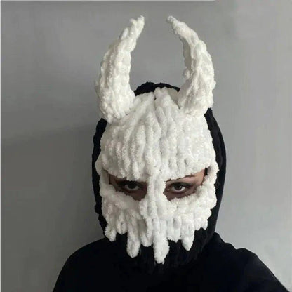 Stay Warm and Spooky with Our Halloween Knitted Balaclava Hat – The Perfect Halloween Accessory! - Home Kartz