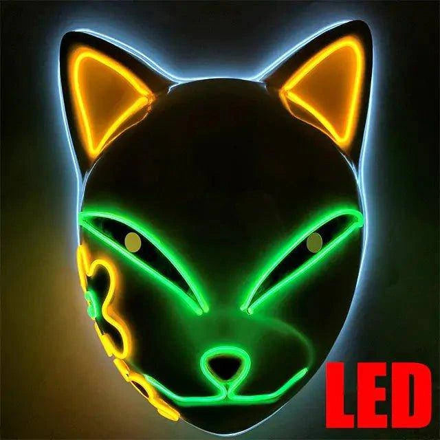 Illuminate Your Look with the Halloween LED Cat Mask 🎃 - Home Kartz