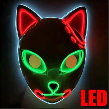 Illuminate Your Look with the Halloween LED Cat Mask 🎃 - Home Kartz