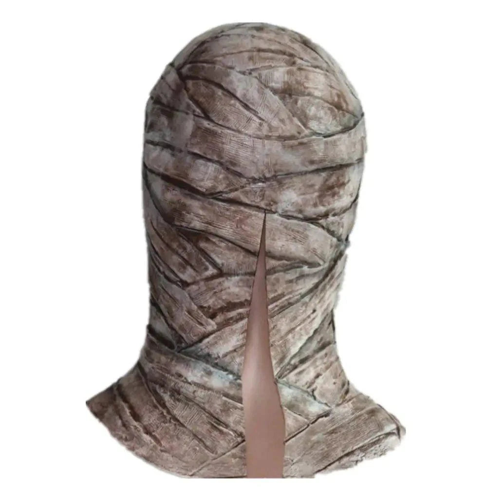 Terrifying Mummy Zombie Latex Mask – Realistic Halloween Costume Mask for Spooky Fun - Home Kartz