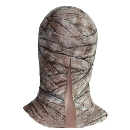 Terrifying Mummy Zombie Latex Mask – Realistic Halloween Costume Mask for Spooky Fun - Home Kartz