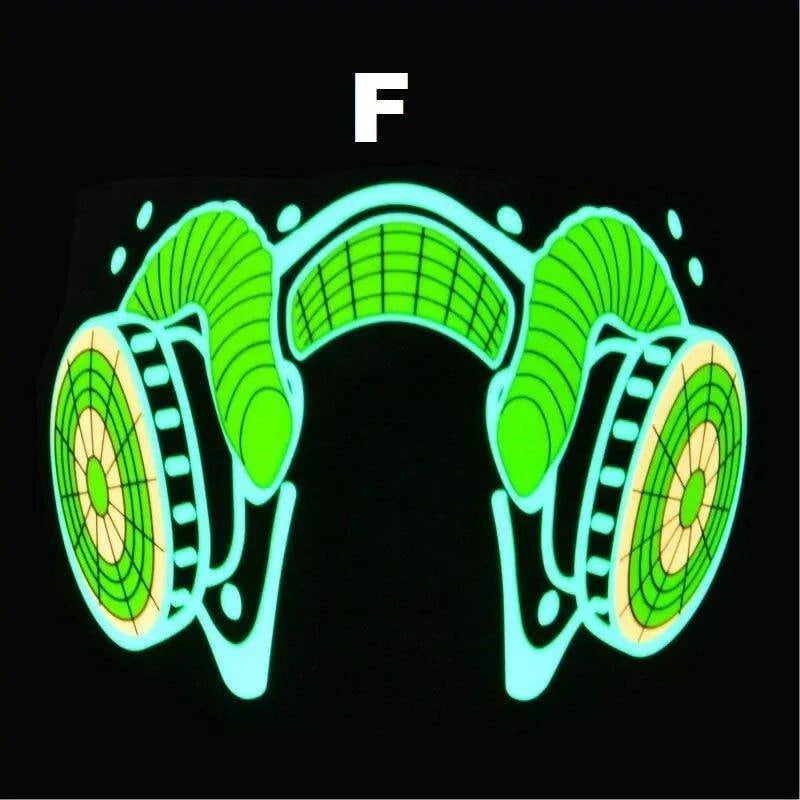 Light Up the Night with the Halloween Party LED Mask – Stand Out with Glowing Style! - Home Kartz