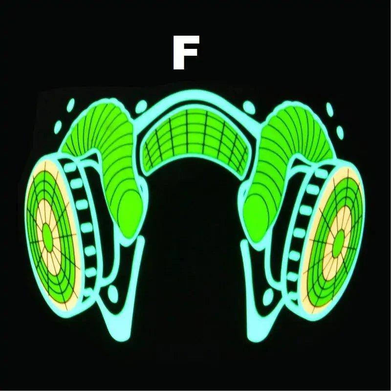 Light Up the Night with the Halloween Party LED Mask – Stand Out with Glowing Style! - Home Kartz