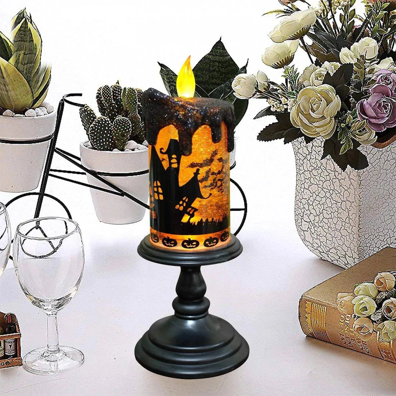 Halloween Skull Candle – Add a Spooky Glow to Your Halloween Decor - Home Kartz