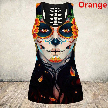 Halloween Skull Shirt – Bold & Comfortable, Perfect for Spooky Festivities! - Home Kartz