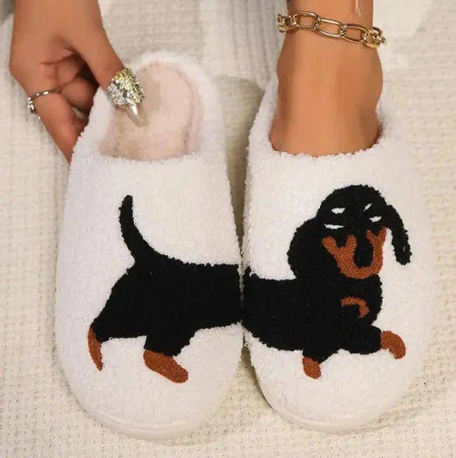 Cozy Halloween Spider Witch-Hat Slippers for Men & Women – Warm, Non-Slip Indoor House Shoes - Home Kartz