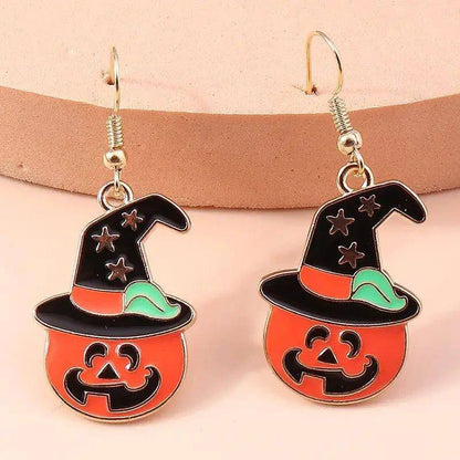 Halloween-Themed Drop Earrings - Spooky & Fun Designs for the Perfect Costume Accessory 🎃 - Home Kartz