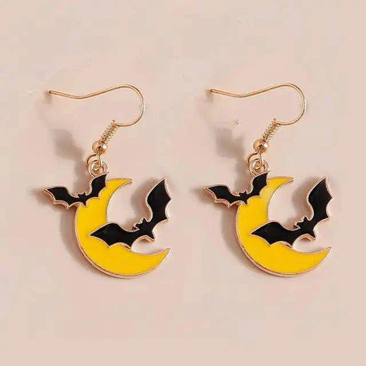 Halloween-Themed Drop Earrings - Spooky & Fun Designs for the Perfect Costume Accessory 🎃 - Home Kartz