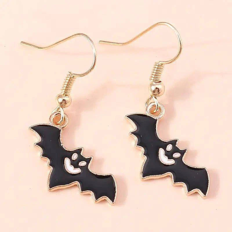 Halloween-Themed Drop Earrings - Spooky & Fun Designs for the Perfect Costume Accessory 🎃 - Home Kartz