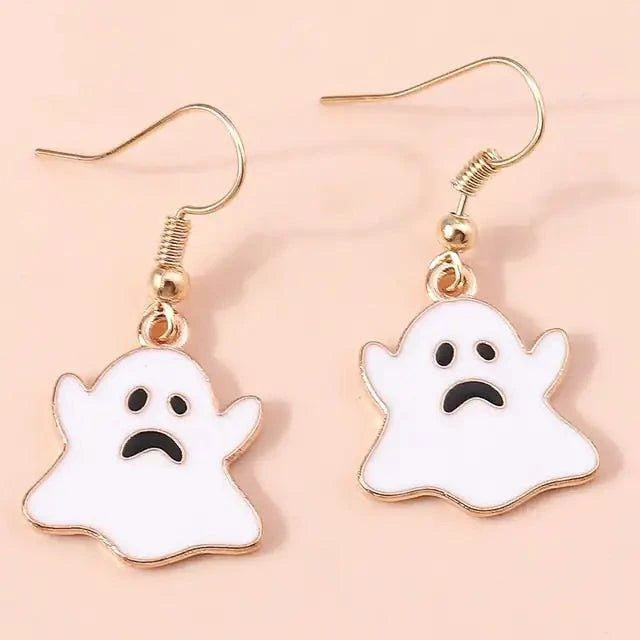 Halloween-Themed Drop Earrings - Spooky & Fun Designs for the Perfect Costume Accessory 🎃 - Home Kartz