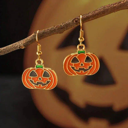 Halloween-Themed Drop Earrings - Spooky & Fun Designs for the Perfect Costume Accessory 🎃 - Home Kartz