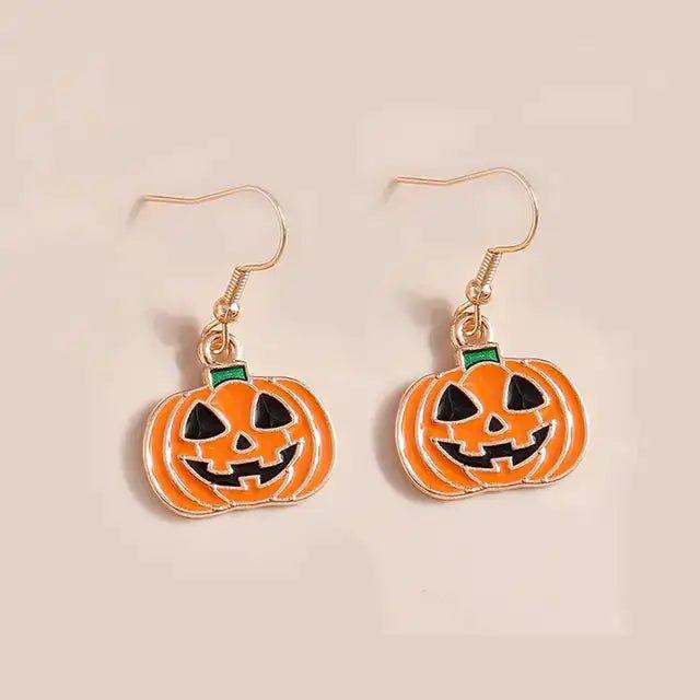 Halloween-Themed Drop Earrings - Spooky & Fun Designs for the Perfect Costume Accessory 🎃 - Home Kartz