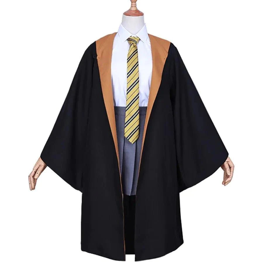 Halloween Wizard School Costume Robe - Authentic Wizard Robe for Parties - Home Kartz