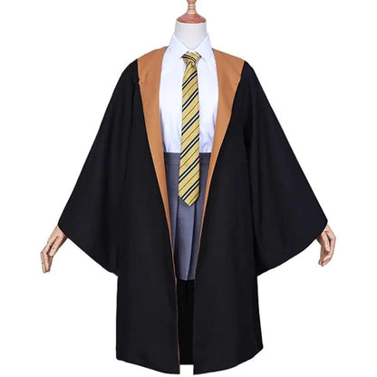 Halloween Wizard School Costume Robe - Authentic Wizard Robe for Parties - Home Kartz