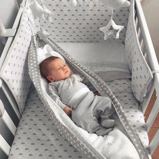 Hammock for Baby Crib – Cozy & Safe Baby Support with Built-in Pillow - Home Kartz