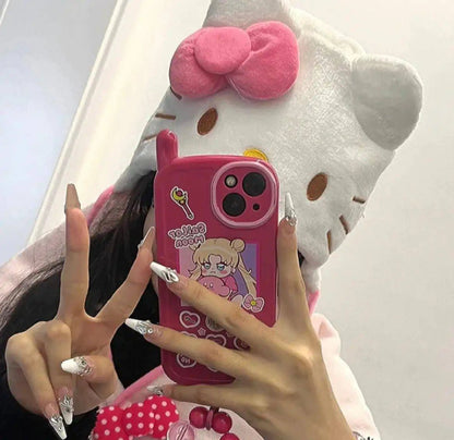 Hello Kitty Wearable Blanket Shawl Cloak – Cozy & Stylish Comfort for All Ages - Home Kartz