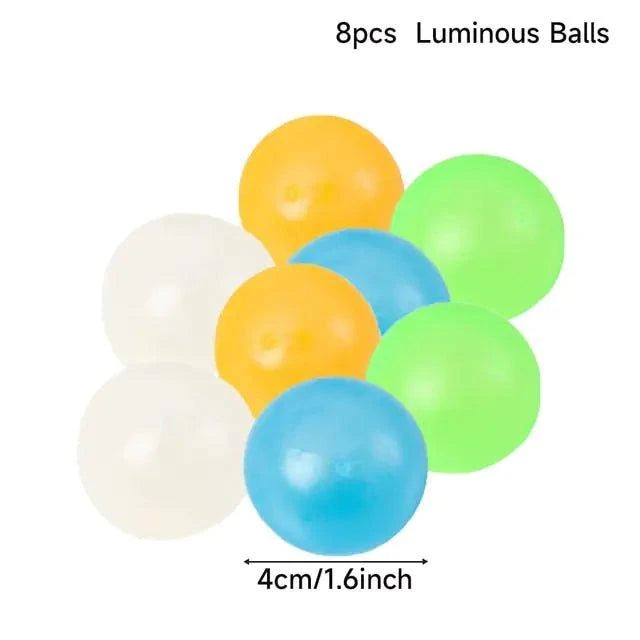 Light Up Your Day with the High Bounce Glowing Stress Ball - Home Kartz