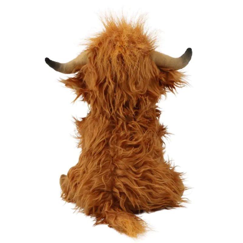 Highland Cow Plush Toy: A Cuddly Simulation for Comfort and Joy - Home Kartz